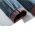 Men's Retro Loose Striped Jeans - Image 5