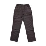 Washed Old Canvas Logging Overalls Trousers - Image 7