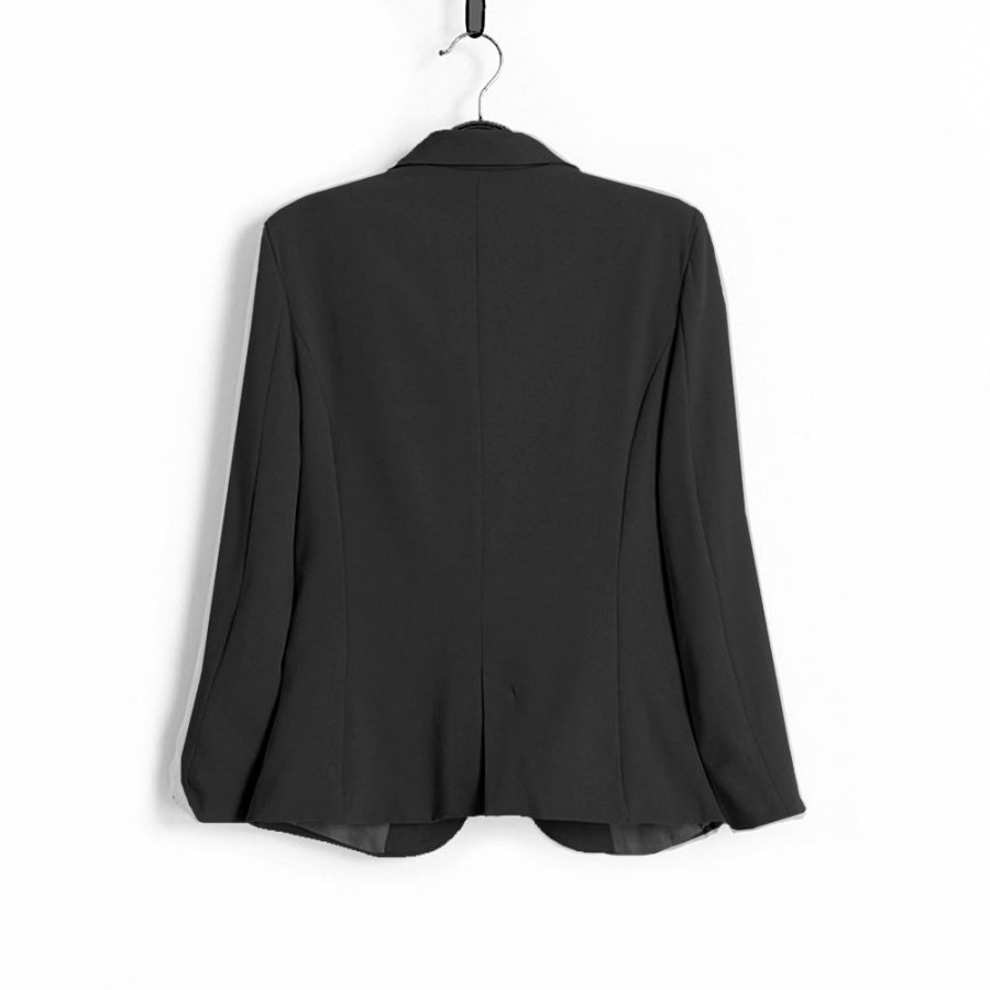 Office Ladies Black Formal Blazer Women Work Suit - Image 5