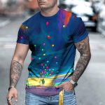 Men 3D Graphic Casual T-shirt - Image 5
