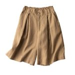 Fashion Personality Cotton Linen Thin Shorts Women - Image 4