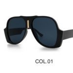 Retro Avant-garde Men And Women Fashion Big Frame Sunglasses - Image 2
