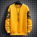 Korean Version Of Solid Color Fashion Men's Loose Long Sleeves - Image 5