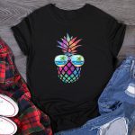 Eye Pineapple T-shirt Women - Image 5