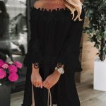 New European And American Tube Top Off Shoulder Lace Dress - Image 5