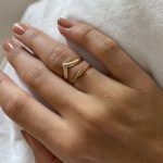 Delicate Candy Fine Zircon Freshwater Pearl Ring - Image 6