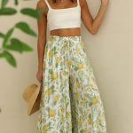 Womens Pants Wide Leg Loose Comfy Lounge Sweatpants With Pockets - Image 4