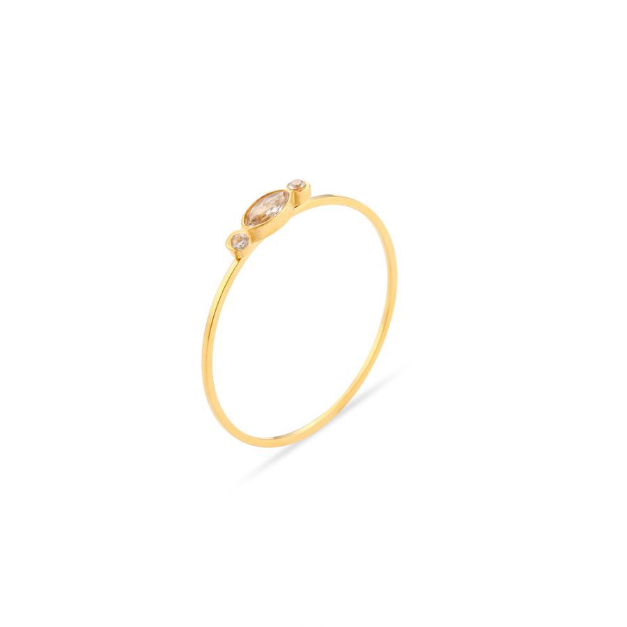 Delicate Candy Fine Zircon Freshwater Pearl Ring - Image 7