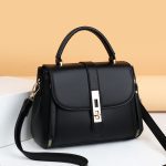 Women's Shoulder Bag Soft Leather Portable Messenger Bag - Image 8