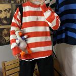 Autumn And Winter Loose Sweater Ins Round Neck Men - Image 4