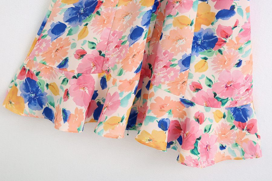 New printed mini dress - Image 4