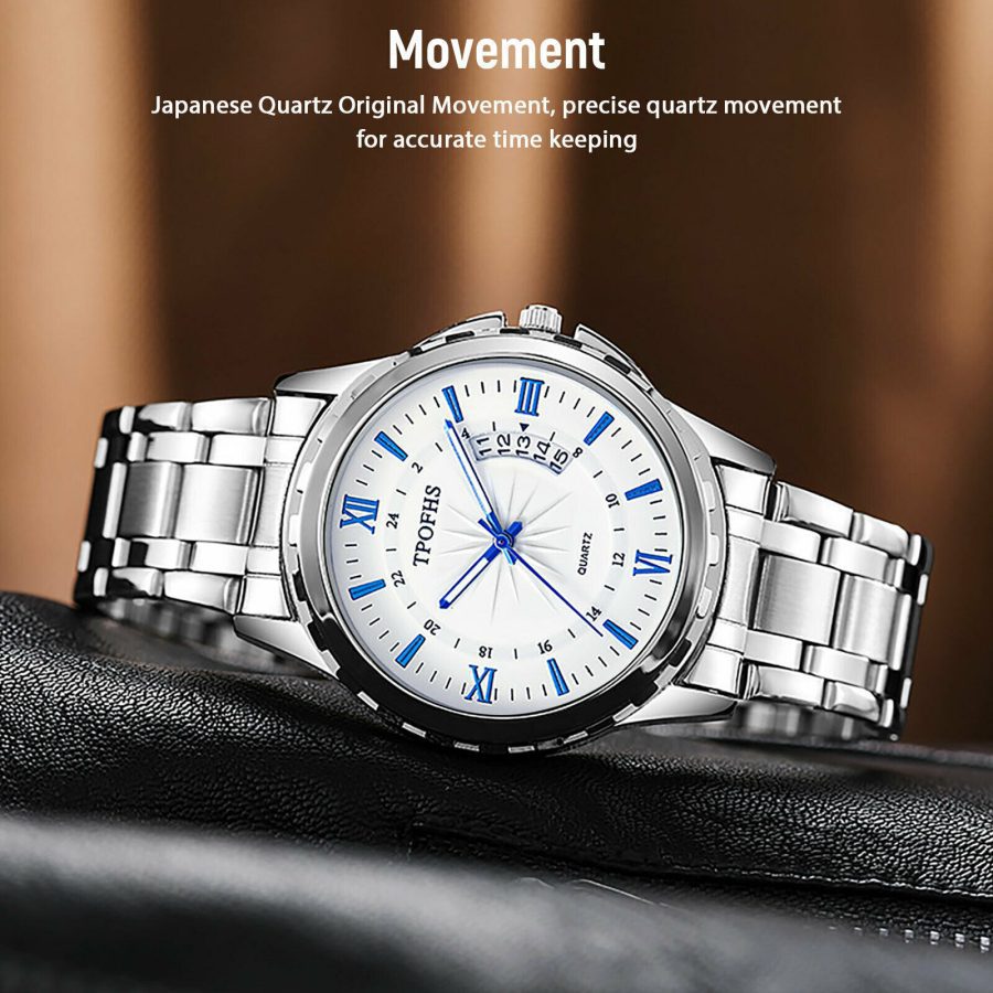 Stainless Steel Watch For MEN Classic Analog Wristwatch Fashion Classic Men Gift - Image 7