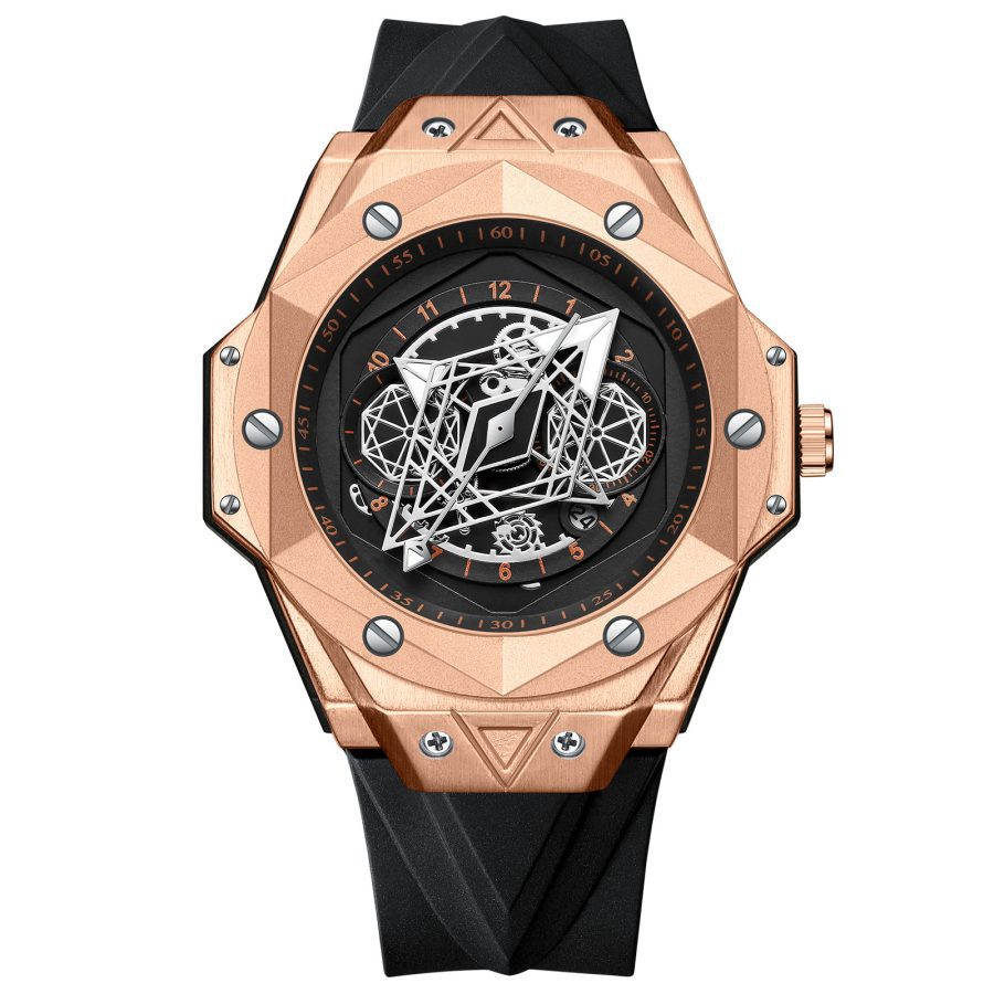 New Creative Fashion Men's Waterproof Silicone Quartz Watch - Image 5