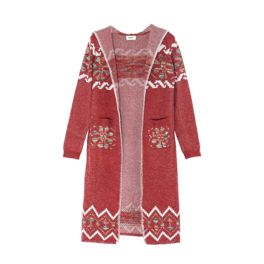 Sweater Large Coat Cardigan Sweater - Image 7