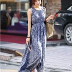 Sleeveless Floral Dress Maxi Dress - Image 4