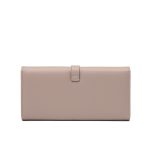 Long Metal Buckle Simple Tri-fold Clutch - Image 10