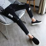 Autumn black ripped ankle jeans men - Image 3