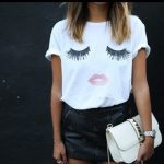 Women T shirt Kiss Lips - Image 2