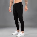 Men's Casual Sports Pants Cotton Skinny Stretch - Image 6