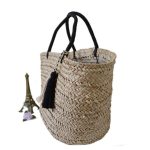 Fashionable Simple And Elegant New Water Plants Woven Bag - Image 5