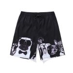 Beach Pants Men's Quick-drying Loose Couple Outfit Five-point Swimming Trunks - Image 7