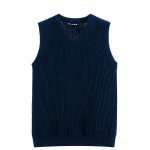Slim Sleeveless Solid V Neck Tank Top - Image 6