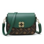 Women's Printed Contrast Color Small Bag - Image 10