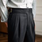 Men's Straight Pants Casual High Waist - Image 2