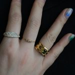 Delicate Candy Fine Zircon Freshwater Pearl Ring - Image 2
