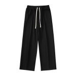 Individual Pleat Stitching Loose Tide Brand Wide-leg Straight Pants - Image 2