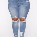 Stretch Ripped Women Plus Size Jeans Plus Size Jeans - Image 4