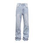 Washed Distressed Loose Boot Boot Jeans - Image 2