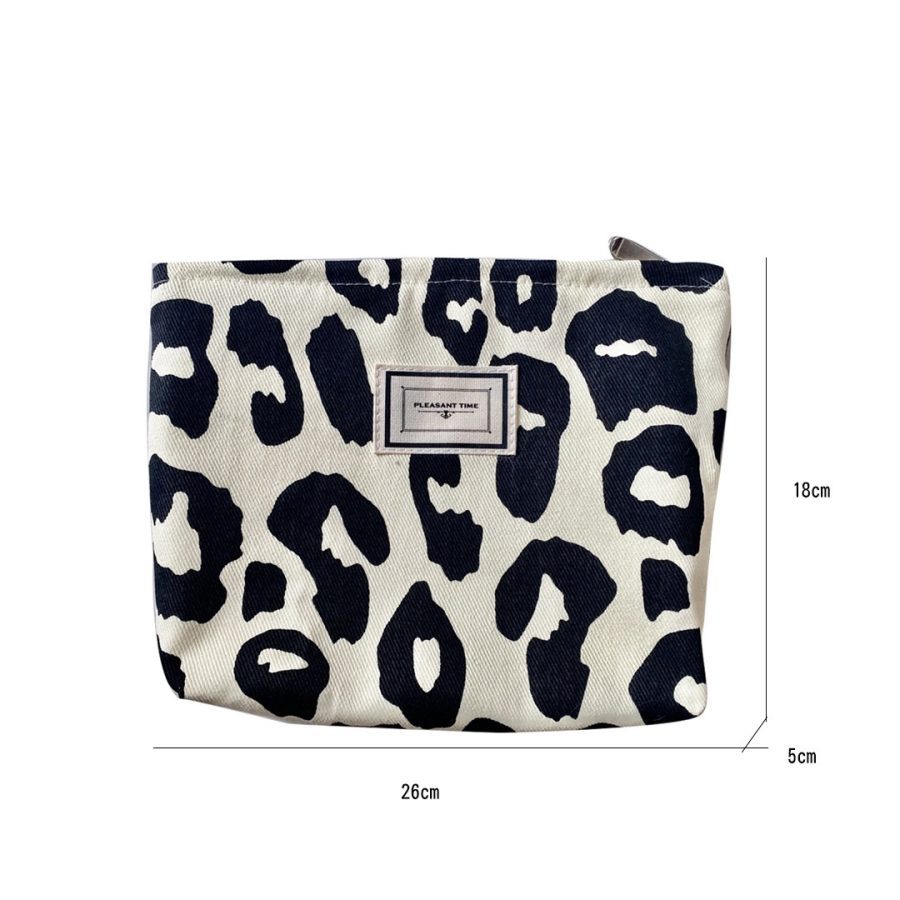 Large Capacity Animal Pattern Canvas Shoulder Bag - Image 9