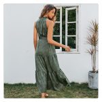 Printed midi dress - Image 3