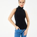 Women's Stretch Casual Turtleneck Sweater - Image 5