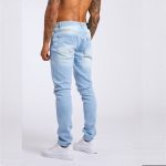 Men's Fashion Casual Slim Fit High Waist Jeans - Image 2