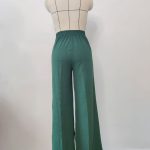 Solid Color Loose Pleated Wide-leg Casual Pants - Image 9