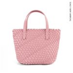 Portable Shoulder Crossbody Large Capacity Woven Bag Tote Bag - Image 7