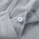 Men's Tops Casual Button Down Shirt Short Sleeve Beach Shirt Summer - Image 4