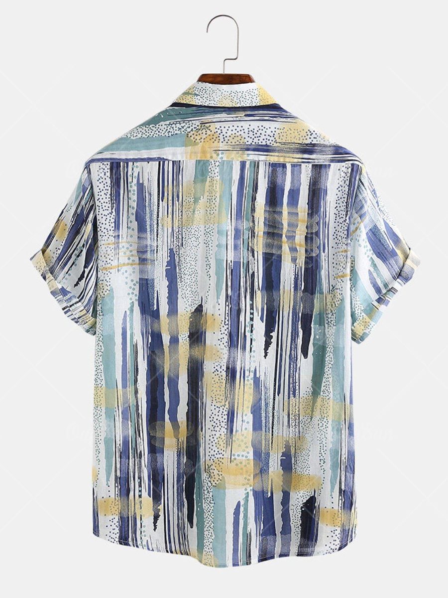Fashion Casual Print Hawaiian Shirts For Men - Image 3