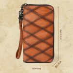 Women's Long Large Capacity Zipper Mobile Phone Bag - Image 9