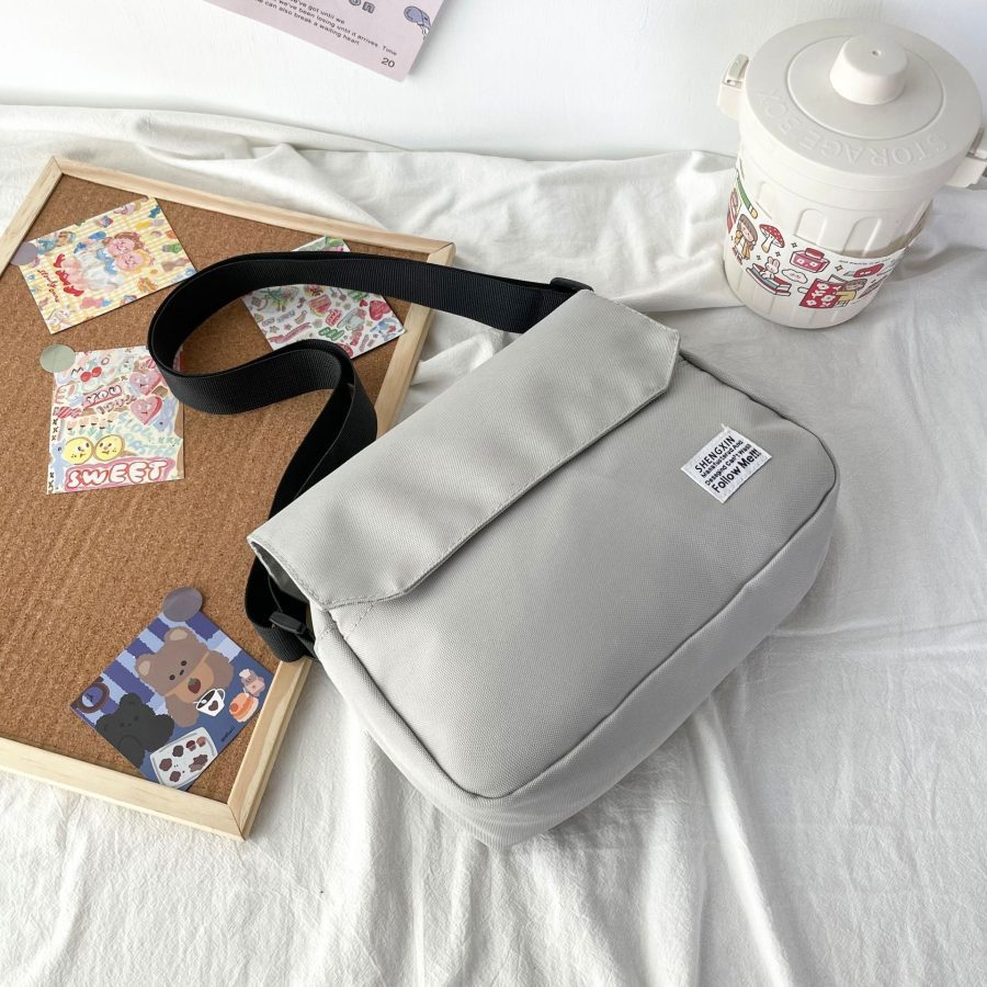 Ins Messenger Bags Women Men Crossbody Shoulder Bag Casual Couple Small Flap Bag - Image 7