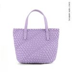 Portable Shoulder Crossbody Large Capacity Woven Bag Tote Bag - Image 3