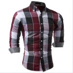 Classic Plaid Dress Shirts - Image 2