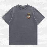 Embroidered Short Sleeve T Shirt For Men