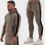 Sweatshirt Trousers Summer Sports Men Stretch