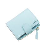 Short Multiple Card Slots Women's Wallet With Zipper - Image 9