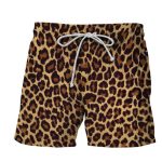 Summer Advanced 3D Printing Leopard Print Men's Shorts - Image 10