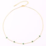 Ins Style Fashion Blue Flower Necklace Vacation Beach Travel Spring Summer Jewelry - Image 8
