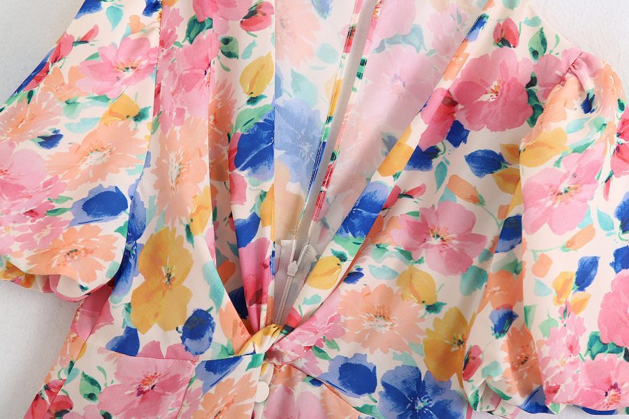 New printed mini dress - Image 5
